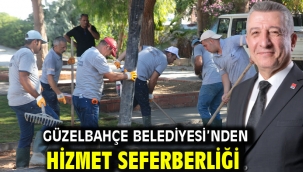 Güzelbahçe Belediyesi'nden hizmet seferberliği