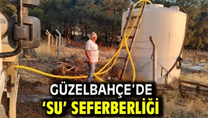 Güzelbahçe'de 'Su' Seferberliği