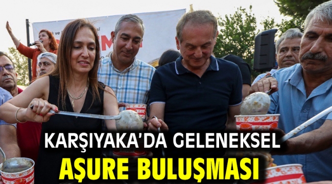 Karşıyaka'da geleneksel aşure buluşması