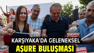 Karşıyaka'da geleneksel aşure buluşması