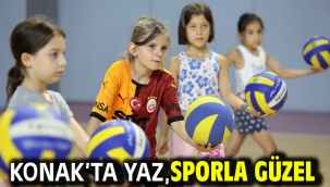 Konak'ta yaz, sporla güzel