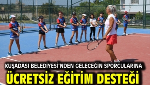 KUŞADASI BELEDİYESİ'NDEN GELECEĞİN SPORCULARINA ÜCRETSİZ EĞİTİM DESTEĞİ