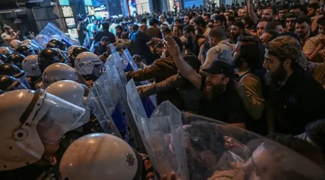 Leman dergisi önünde şok tehdit: 'Ya onlar ölecekler, ya biz öleceğiz'