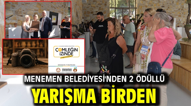 Menemen Belediyesi'nden 2 ödüllü yarışma birden