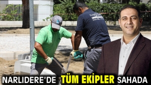 Narlıdere'de Tüm Ekipler Sahada