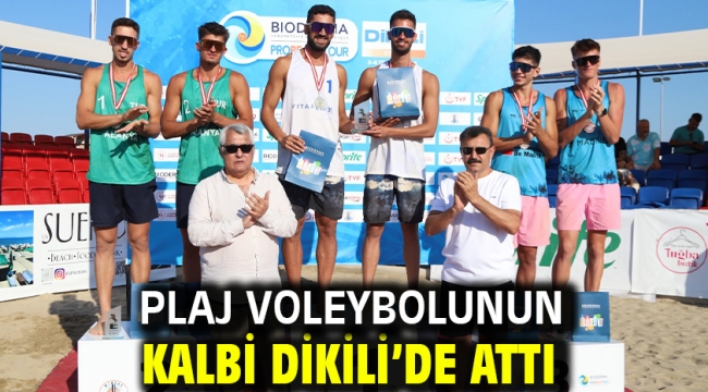 Plaj Voleybolunun Kalbi Dikili'de Attı