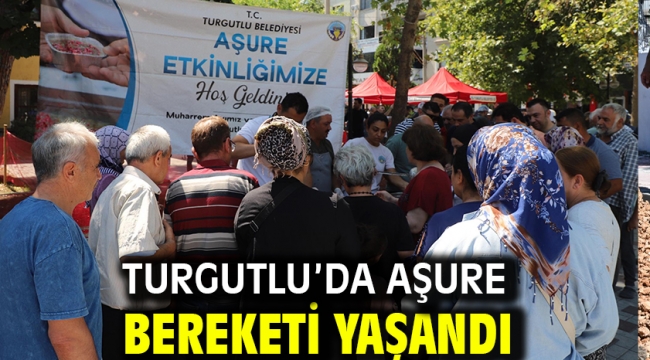 Turgutlu'da Aşure Bereketi Yaşandı