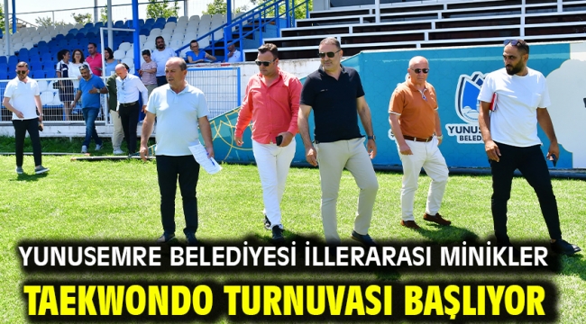 Yunusemre Belediyesi İllerarası Minikler Taekwondo Turnuvası Başlıyor