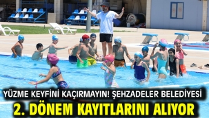 Yüzme Keyfini Kaçırmayın! Şehzadeler Belediyesi 2. Dönem Kayıtlarını Alıyor