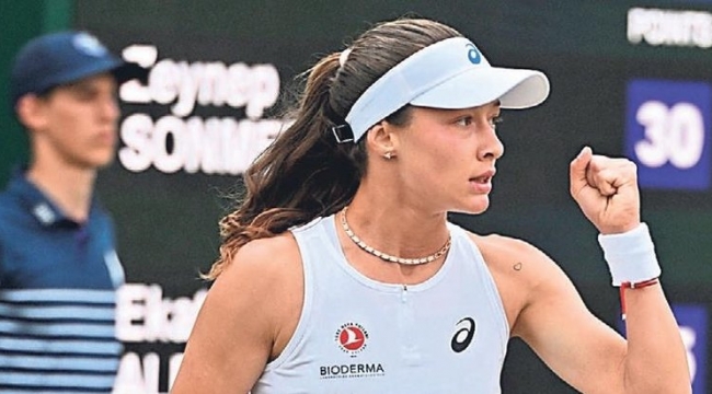 Zeynep Sönmez yine tarih yazdı