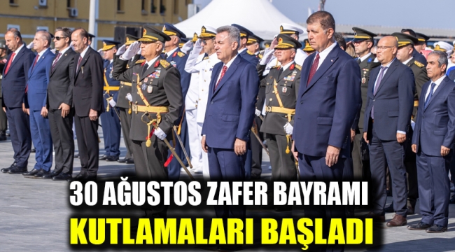 30 Ağustos Zafer Bayramı kutlamaları başladı