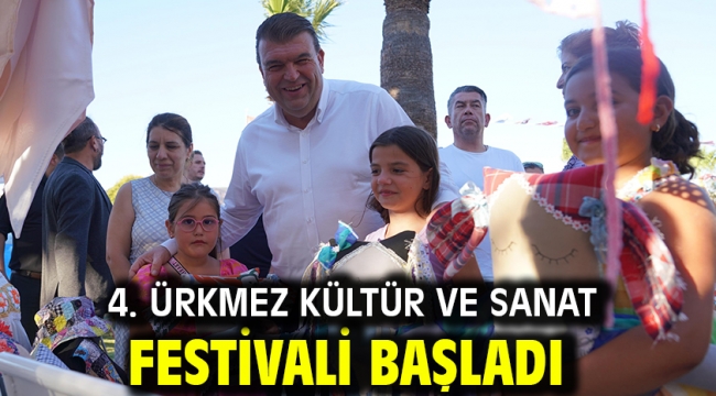 4. Ürkmez Kültür ve Sanat Festivali Başladı
