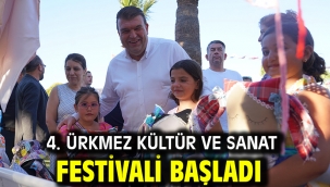 4. Ürkmez Kültür ve Sanat Festivali Başladı