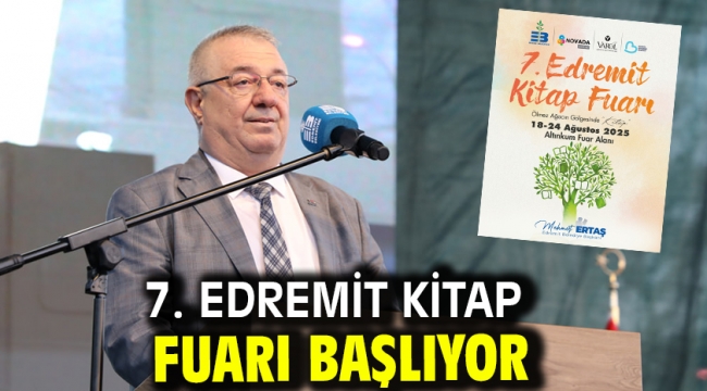7. Edremit Kitap Fuarı başlıyor