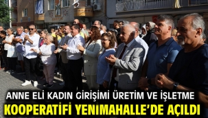 Anne Eli Kadın Girişimi Üretim Ve İşletme Kooperatifi Yenimahalle'de Açıldı