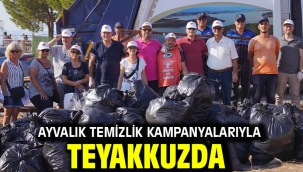 Ayvalık Temizlik Kampanyalarıyla Teyakkuzda