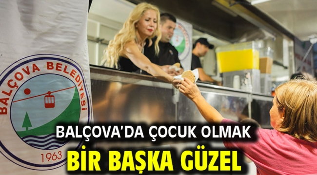 Balçova'da çocuk olmak bir başka güzel