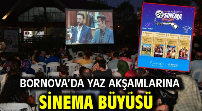 Bornova'da Yaz Akşamlarına Sinema Büyüsü