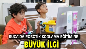 Buca'da robotik kodlama eğitimine büyük ilgi