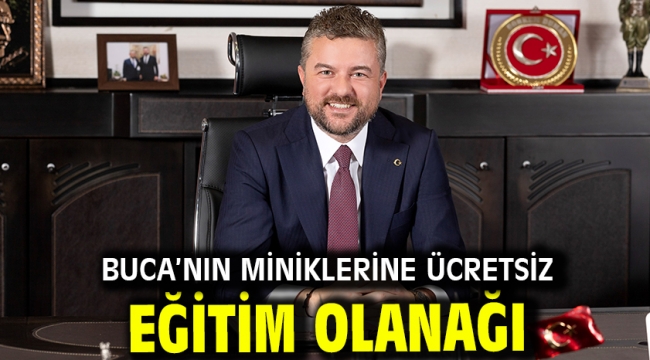 Buca'nın miniklerine ücretsiz eğitim olanağı