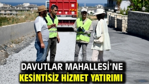Davutlar Mahallesi'ne Kesintisiz Hizmet Yatırımı
