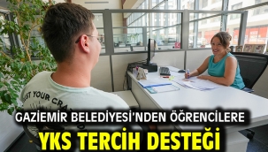 Gaziemir Belediyesi'nden öğrencilere YKS tercih desteği