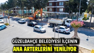 Güzelbahçe Belediyesi İlçenin Ana Arterlerini Yeniliyor