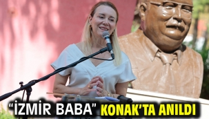 "İzmir Baba" Konak'ta anıldı