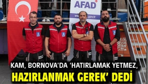 KAM, Bornova'da 'Hatırlamak Yetmez, Hazırlanmak Gerek' dedi