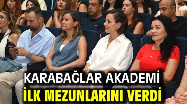 Karabağlar Akademi İlk Mezunlarını Verdi
