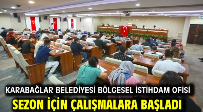 Karabağlar Belediyesi Bölgesel İstihdam Ofisi 15 Ayda 1418 Kişiye İş Sağladı