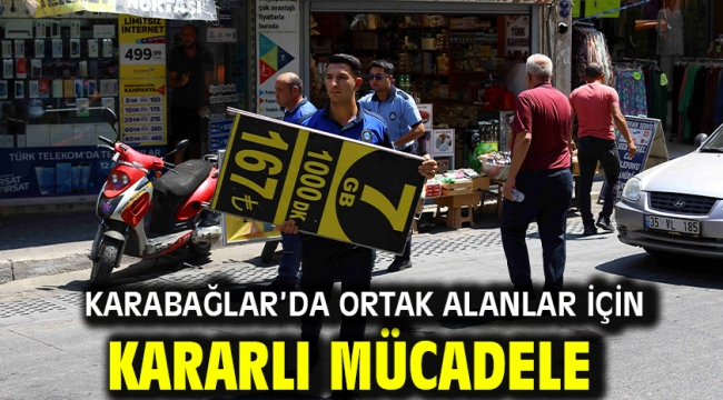 Karabağlar'da Ortak Alanlar İçin Kararlı Mücadele