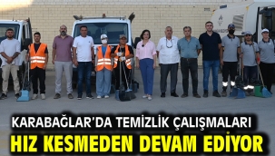 Karabağlar'da Temizlik Çalışmaları Hız Kesmeden Devam Ediyor
