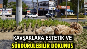 Kavşaklara estetik ve sürdürülebilir dokunuş