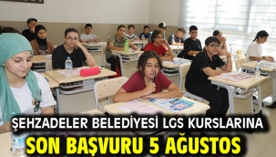 Şehzadeler Belediyesi LGS Kurslarına Son Başvuru 5 Ağustos
