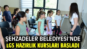 Şehzadeler Belediyesi'nde Lgs Hazırlık Kursları Başladı