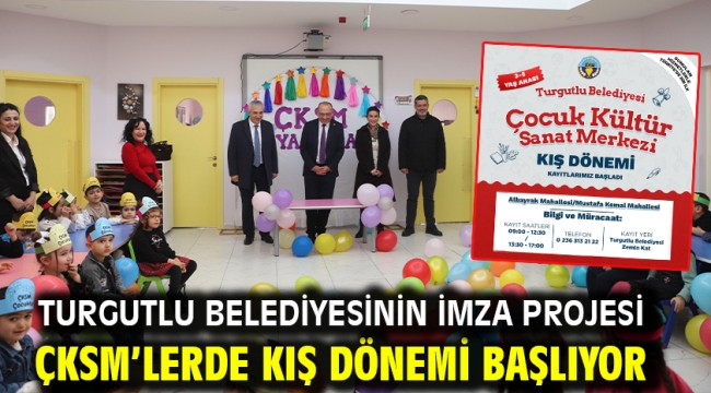 Turgutlu Belediyesinin İmza Projesi ÇKSM'lerde Kış Dönemi Başlıyor