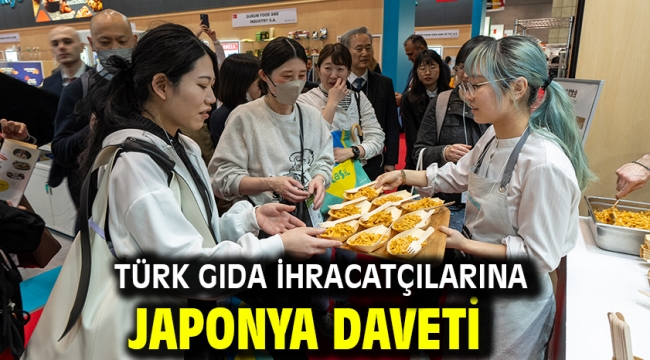 Türk gıda ihracatçılarına Japonya daveti