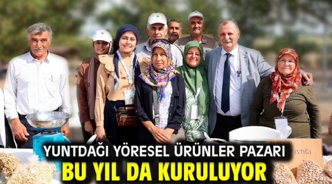 Yuntdağı Yöresel Ürünler Pazarı Bu Yıl Da Kuruluyor