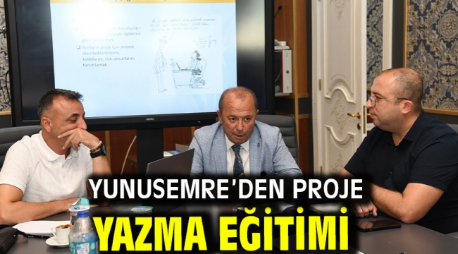 Yunusemre'den Proje Yazma Eğitimi