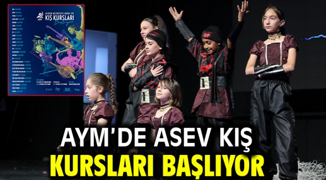 AYM'de ASEV Kış Kursları Başlıyor