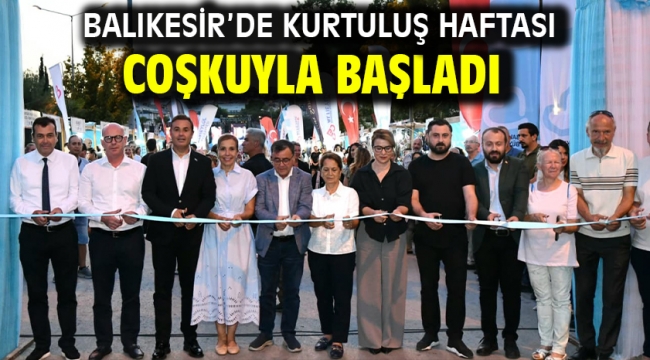 Balıkesir'de Kurtuluş Haftası Coşkuyla Başladı