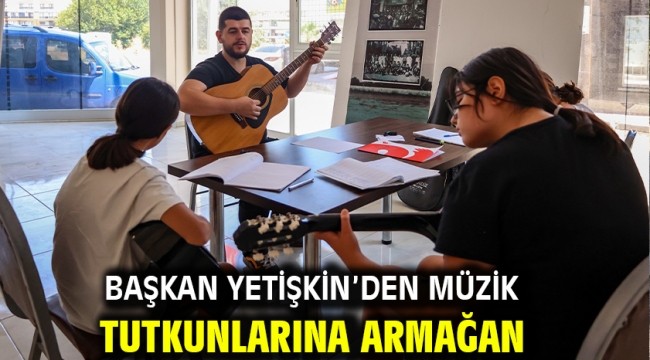 Başkan Yetişkin'den Müzik Tutkunlarına Armağan