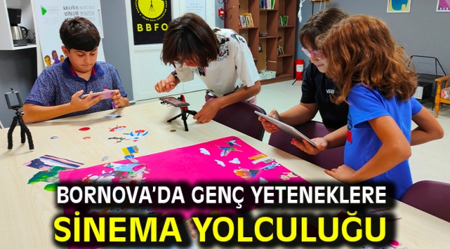 Bornova'da genç yeteneklere sinema yolculuğu