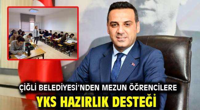 Çiğli Belediyesi'nden mezun öğrencilere YKS hazırlık desteği