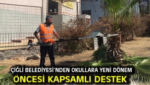 Çiğli Belediyesi'nden okullara yeni dönem öncesi kapsamlı destek