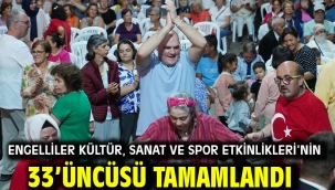 Engelliler Kültür, Sanat ve Spor Etkinlikleri'nin 33'üncüsü Tamamlandı