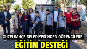 Güzelbahçe Belediyesi'nden Öğrencilere Eğitim Desteği