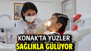 Konak'ta yüzler sağlıkla gülüyor