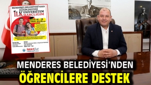 Menderes Belediyesi'nden Öğrencilere Destek